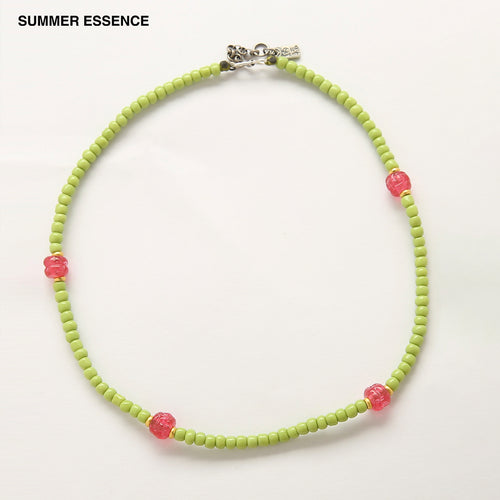 「Lime Breeze  」Handmade Necklace