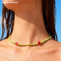 「Lime Breeze  」Handmade Necklace